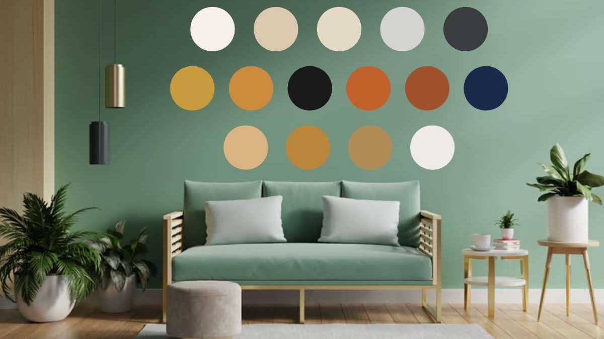 quelle couleur associer au vert celadon